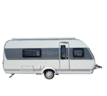 Wohnwagen, 4 Schlafplätze, Einzelbetten, klimatisiert, Hobby 540 WLU Excellent.