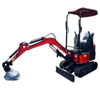 Mini-Bagger E12 (1000 kg) – Kompakter Bagger für Erdarbeiten & Landschaftsbau