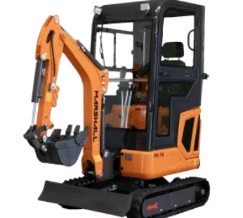 Mini-Bagger Marshall PX-16C – Kompaktbagger mit Stahlkabine für Bau & Landwirtschaft